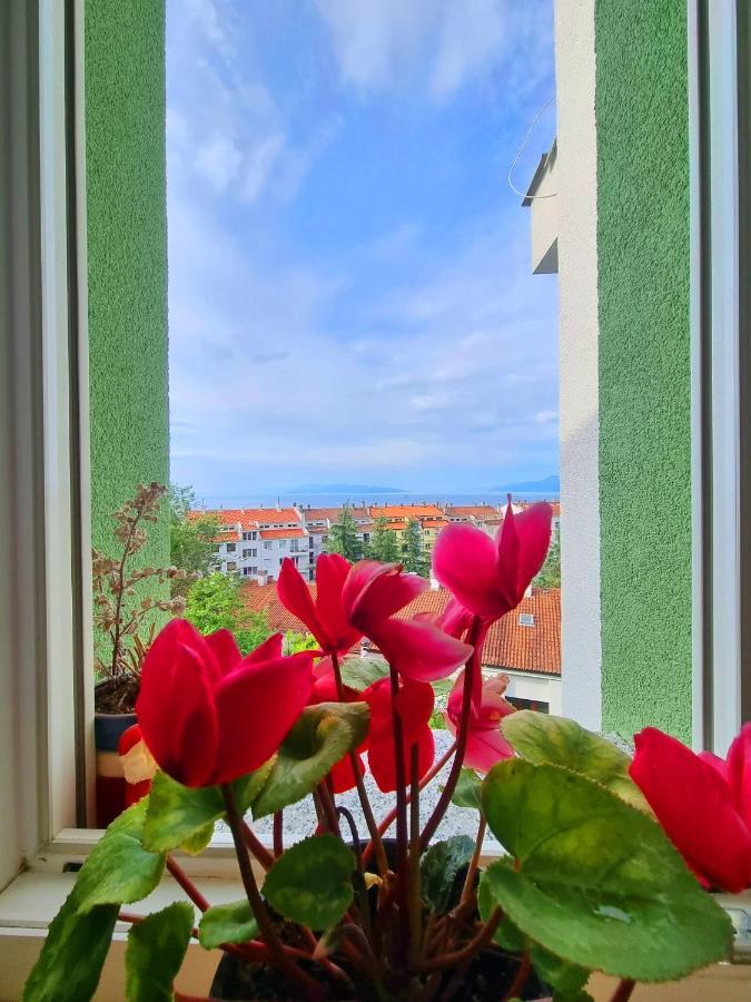 Apartment Rijeka With Sea View Bagian luar foto
